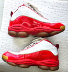 Reebok I3 Legacy Allen Iverson Sneakers Men s 15 Red white