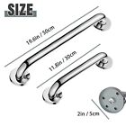 Stainless Steel Grab Bar - Durable Bathroom Safety Handle For Elderly   Disabled