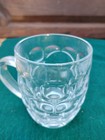 Vintage Glass Pint Beer Mug Antique Old Me