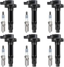6pcs Ignition Coil Pack   6pcs Motorcraft Platinum Spark Plug Sp520 Compatible W
