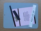 8  X 11  Line Minder With Magnetic Ruler   Yarnology - Needlepoint Knit Crochet