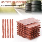 68pcs Car Tire Repair Kit Rubber Diy Tire Plug Patch Tool Motorcycle