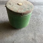 John Deere Planter Original Jd Patena 2 Leg Deer Logo Seed Box W  Lid   Inner