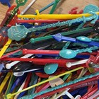 Huge Lot Of Rare Vintage Swizzle Sticks Drink Stirs Cocktail Stirrers 300  Vegas