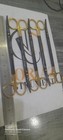 Lot Of 5 Aesculap Bc263wb Metzenbaum Noir Durotip Curved Scissors 203mm 8  Garma