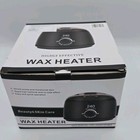 Professional Wax Heater  black  Thermostat W 4 Hard Wax Beans   Sticks New 