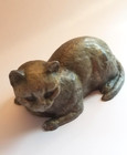 Vintage Hudson Pewter Cat  303