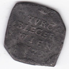 1529 Austria 6 Kreuzers Coin Ottoman Wars Siege Of Vienna Crude Rare  Old Mounts