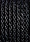 Black Powder Coated Galvanized Wire Rope Cable 1 8  7x19 For Diy Decking Railing