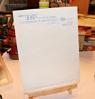 Original Vintage Blank Letterhead Louis Marx Of  erie  Penna   Mechanical Toys