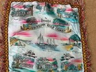 Vintage Souvenir Pillow Case Cover Mississippi Gulf Coast