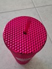 Starbucks Pink Studded Cold Cup Tumbler 24oz  W straw Limited Edition Bpa Free