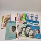 Lot Of 100  Sheet Music Songs From Musicals   Revues Movies Vintage Piano Vocal