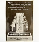 1916 Nabisco National Biscuit Co Sugar Wafers Advertisement Cookies Dwmyc3