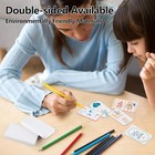 Maxgear 100pcs Blank Business Cards  3 5  X 2  Kraft Paper Note Card  Thank You