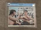 1974 Bruce Lee Vs Chuck Norris Return Way Of The Dragon Movie Lobby Card Cgc 8 0