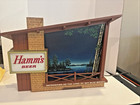 Vintage 1960s Hamm s Beer Lighted Starry Skies Night  Scene-o-rama Motion Sign