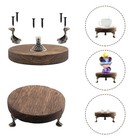 3 Pcs Wooden Display Riser For Display Wood Risers For Decor And Organizer Ro   