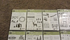 Lot Of 19 Stampin  Up  Rubber Stamp Sets Winter   Christmas  2 