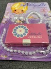 Vtg 1974 Libbylee Pop-together Pearl Jewelry Set Necklace Bracelet Earrings Box
