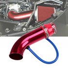 Cold Air Intake Filter Induction Kit Pipe Power Flow Hose System Car Auto Us New