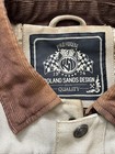 Roland Sands Rsd Ramone Perforated Vest Tan Khaki Large Men   s Biker Motorcycle