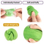 Needle Felting Wool Bulk 100 Colors Fiber Roving Art Craft Set