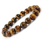 Tiger Eye Triple Protection Bracelet Natural Stones Reiki yoga Healing Distance