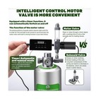 Upgraded 2l 5l Aquarium Co2 Generator System With Timer-enabled Motor Valve     