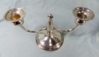 Set Of 2- Vintage Ps Co Sterling Weighted  49 Candelabra Candlesticks