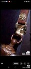Ww2 Japanese Sword  Gunto Ashi  Scabbard Hanger  Leather Hunger