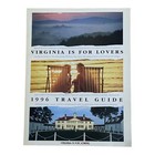 2 Virginia Is For Lovers Travel Guides 1995   1996 Vintage Tourism Books Lot