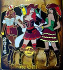 Online Sexy Swashbuckling Pirate Girls Macaw Pirate Bird 2016 Hard Rock Cafe Pin