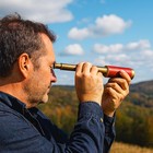 Vintage Brass Spyglass Telescope Dollond London 1920 Nautical Scope With Leat   