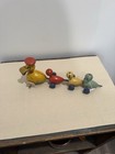 Vintage Fisher Price Wooden Duck Train  Mama And 3 Chicks Early 1940   s