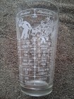 Vintage 6  Bartender Glass Mixer Cup Bar Cocktail Mixed Drink Recipe 16 Oz 