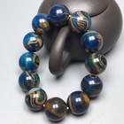 18mm Pure Tibetan High Il Old Agate Dzi Beads Prayer Totem Amulet Bracelet