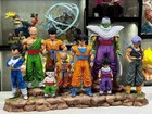 9 Pcs  Dragon Ball Krillin Gohan Trunks Pvc Anime Action Figures Model-box Set