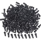 250 Pack Luer Lock Syringe Tip Caps Dispensing Needle Tip Cap  black 