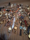 Vtg Gold silver Tone Watch Lot Of 105