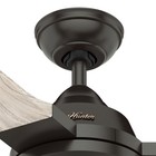 Hunter Fan 54 Inch Contemporary Noble Bronze Indoor Ceiling Fan W Light 3 Blade