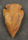 Color Depth 1 4  Flint Spearhead Point Knife Blade Tool Arrowhead I-417