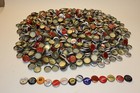 1500  Plus Mixed Beer Bottle Caps Bulk Lot Arts Crafts Blue Red Green Bud Jack