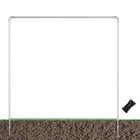 6  Aluminum Banner Stand Heavy-duty Step And Repeat Backdrop Adjustable Display