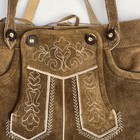 Isar Trachten Child s Brown Suede Lederhosen Sz  98 2-3 Y