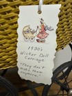 1930 s Wicker Doll Carriage Mustard Yellow Color