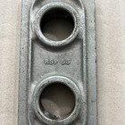 Crouse Hinds Rsp 55 Junction Box Conduit Plate 2-hubs Size 1-1 2 
