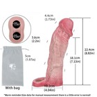 Reusable Thick Penis Extender Sleeve Extension Big Male Girth Enhancer Enlarger