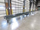 Hytrol 18 x 40  Slider Bed Conveyor 12 belt 1hp 230 460v 3ph Center Drive 67fpm