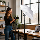 Professional Photography Lighting Umbrella Kit 33    Studio Soft Light Stand Set